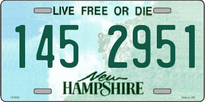 NH license plate 1452951