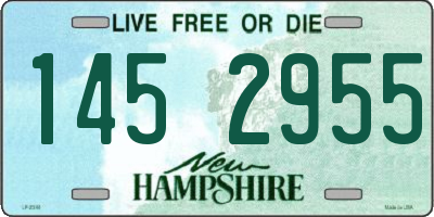 NH license plate 1452955