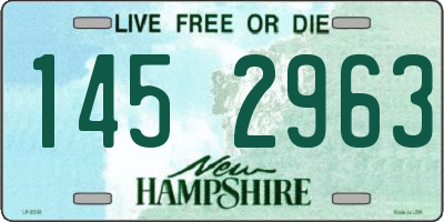 NH license plate 1452963