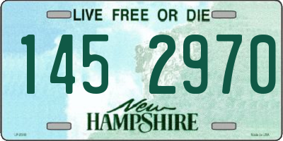 NH license plate 1452970