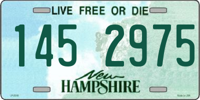 NH license plate 1452975