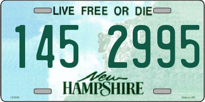 NH license plate 1452995