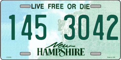 NH license plate 1453042