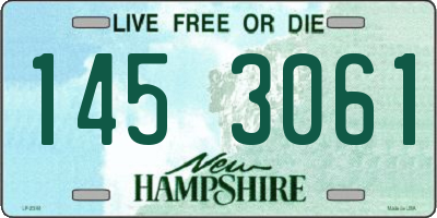 NH license plate 1453061