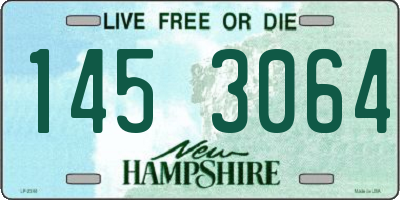 NH license plate 1453064
