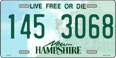 NH license plate 1453068