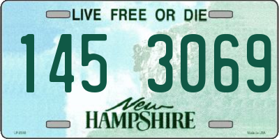 NH license plate 1453069