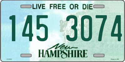 NH license plate 1453074