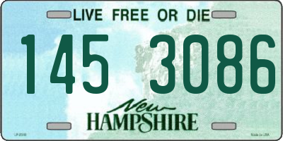 NH license plate 1453086