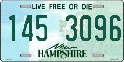 NH license plate 1453096