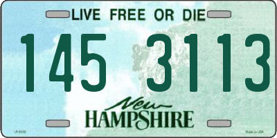 NH license plate 1453113