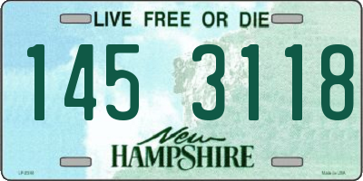 NH license plate 1453118