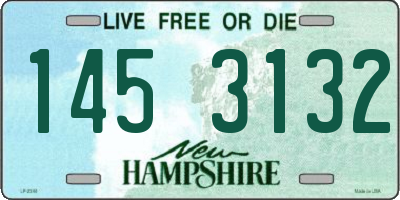 NH license plate 1453132