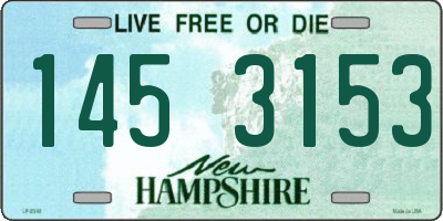 NH license plate 1453153