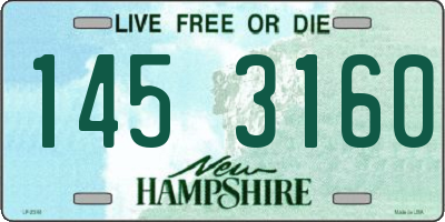 NH license plate 1453160