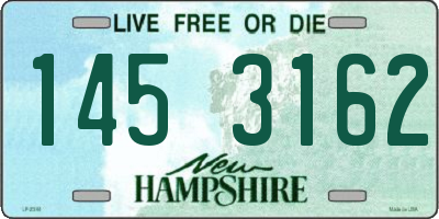 NH license plate 1453162