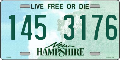 NH license plate 1453176