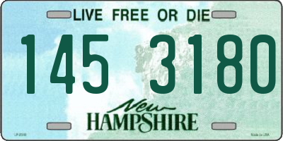 NH license plate 1453180