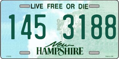 NH license plate 1453188