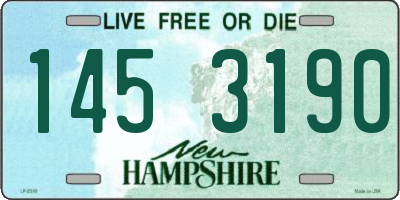 NH license plate 1453190