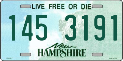 NH license plate 1453191