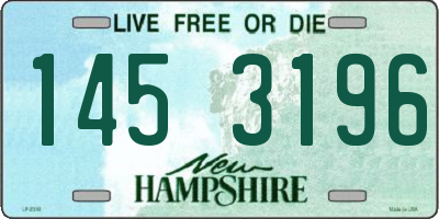 NH license plate 1453196