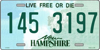 NH license plate 1453197