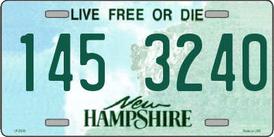 NH license plate 1453240