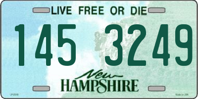 NH license plate 1453249