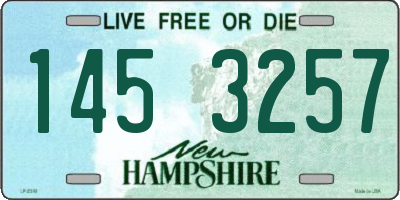 NH license plate 1453257