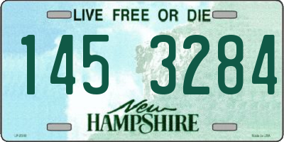 NH license plate 1453284
