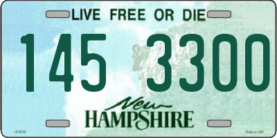 NH license plate 1453300