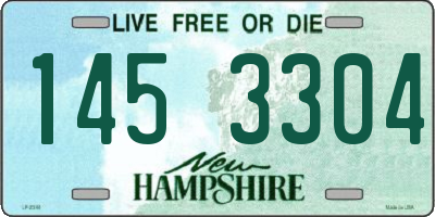 NH license plate 1453304