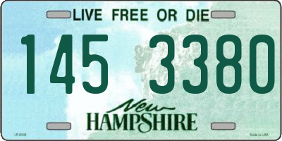 NH license plate 1453380