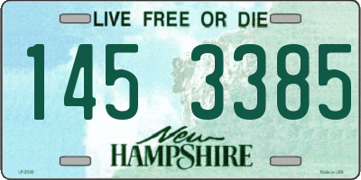 NH license plate 1453385