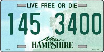 NH license plate 1453400