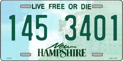 NH license plate 1453401