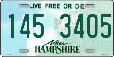 NH license plate 1453405