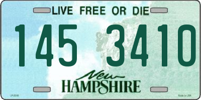 NH license plate 1453410