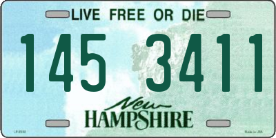 NH license plate 1453411
