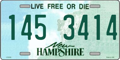 NH license plate 1453414