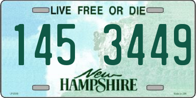 NH license plate 1453449
