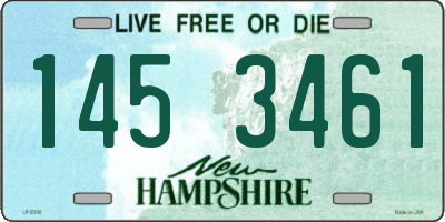 NH license plate 1453461