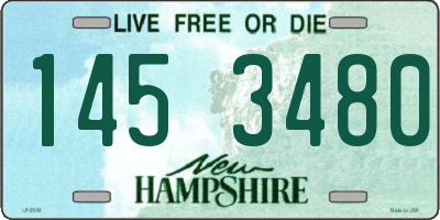 NH license plate 1453480
