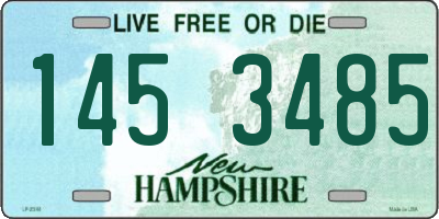 NH license plate 1453485