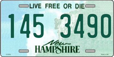 NH license plate 1453490