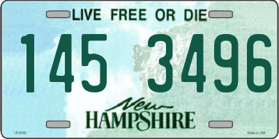 NH license plate 1453496