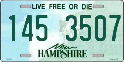 NH license plate 1453507
