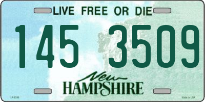 NH license plate 1453509