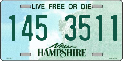 NH license plate 1453511